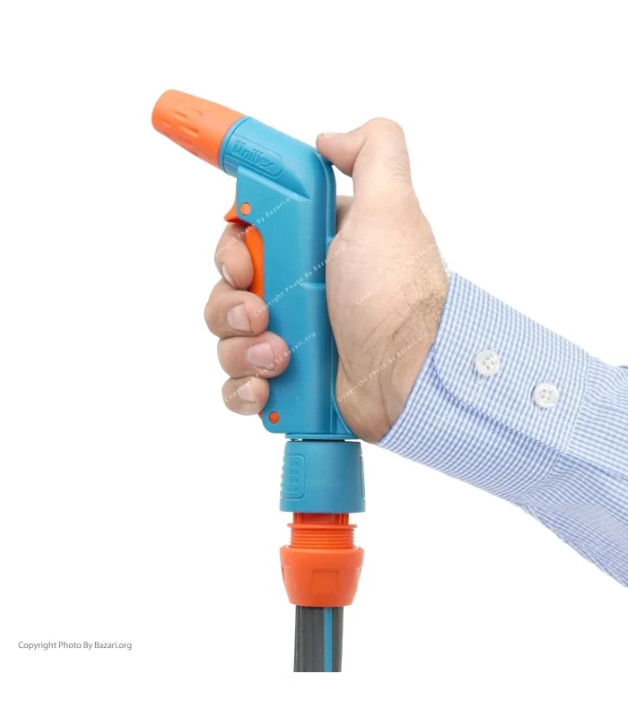 پکیج هدیه آبپاش تفنگی یونیفلکس ایتالیایی 5 پارچه