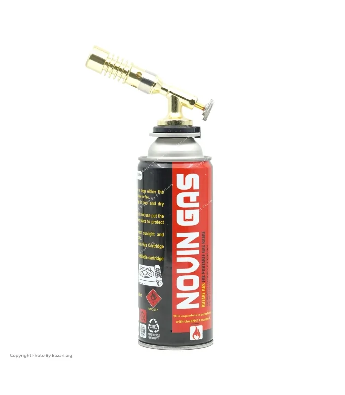 پکیج هدیه مشعل،سرپیک و شعله افکن گازی 4پارچه