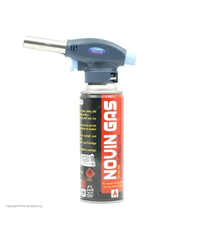 پکیج هدیه مشعل،سرپیک و شعله افکن گازی 4پارچه