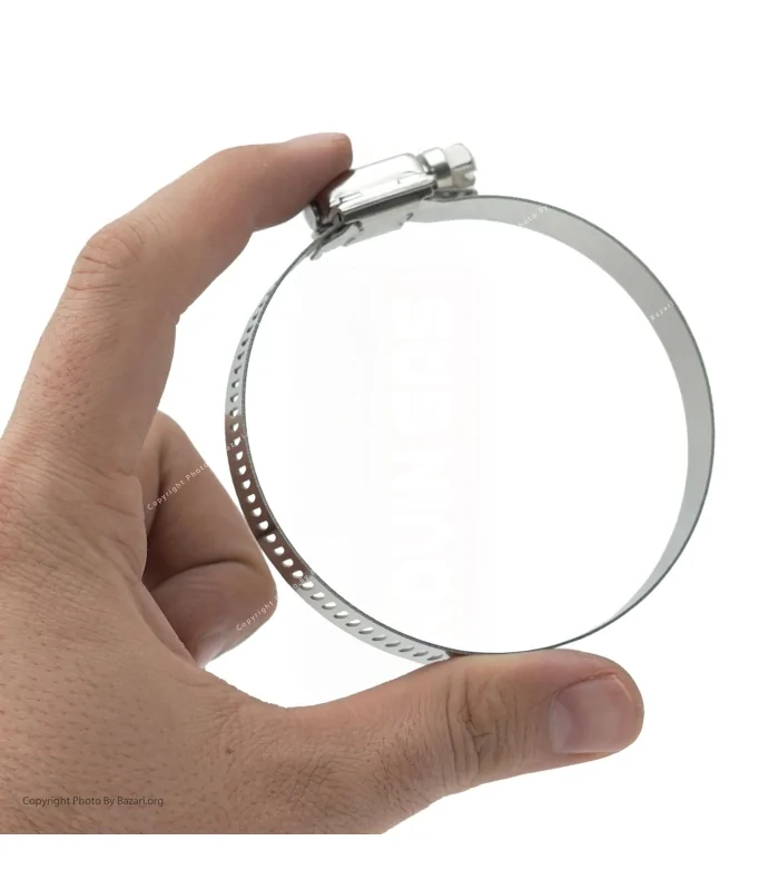 بست فلزی استیل 1/4-3 اینچ | سایز 82-65 فورتکس (Fortex)