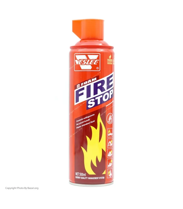 اسپری فوم ضد حریق فایر استاپ Veslee مدل VSL-23 حجم ۵۰۰ میلی‌لیتر اصلی