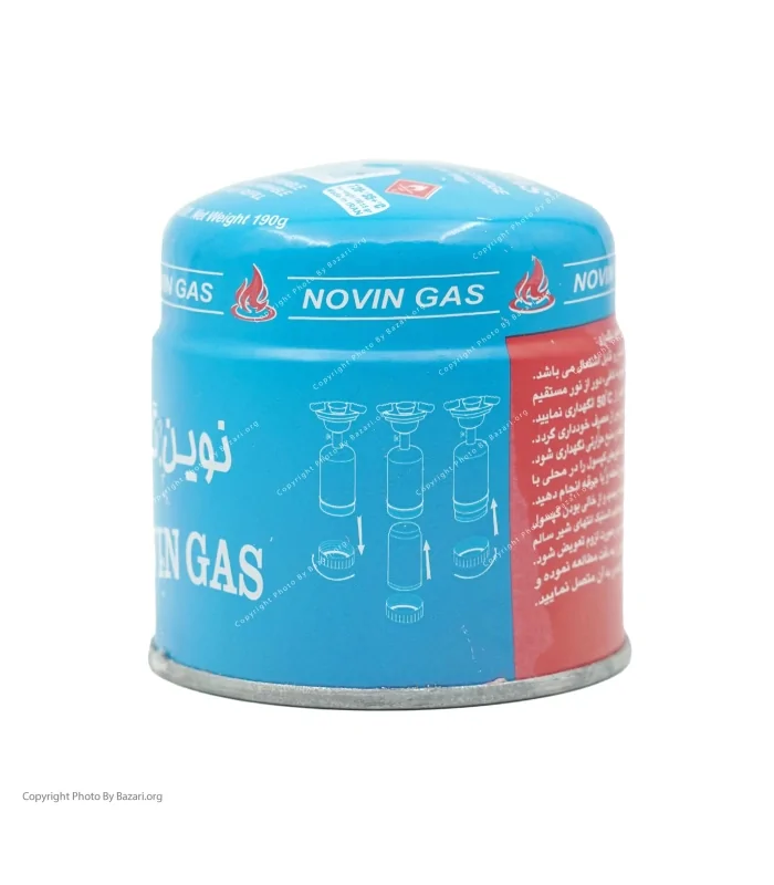 کپسول گاز نوین گاز 190 گرمی