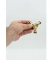 سه راه کوپلینگی برنجی 1/2 برند uniflex