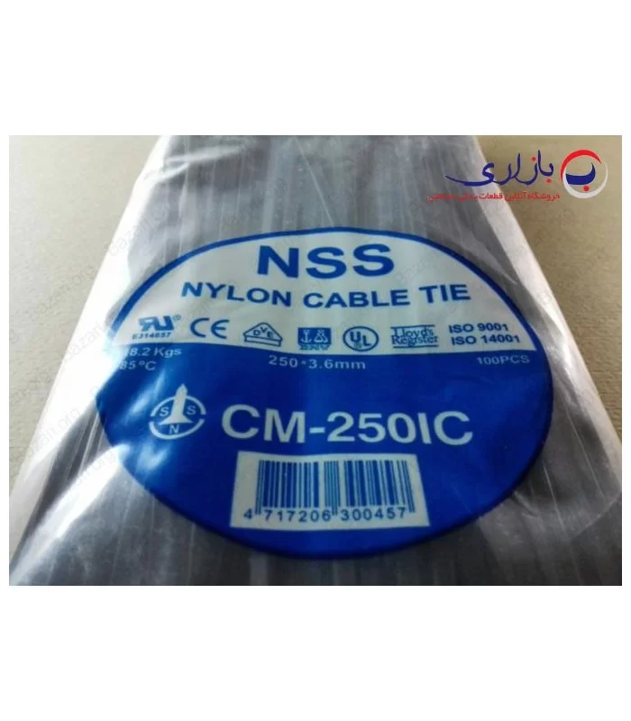 بست کمربندی 25 سانتی متر عرض 3.6 ان اس اس (NSS)