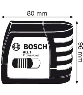 تراز لیزری خطی GLL2 بوش (بدون ضمانت)