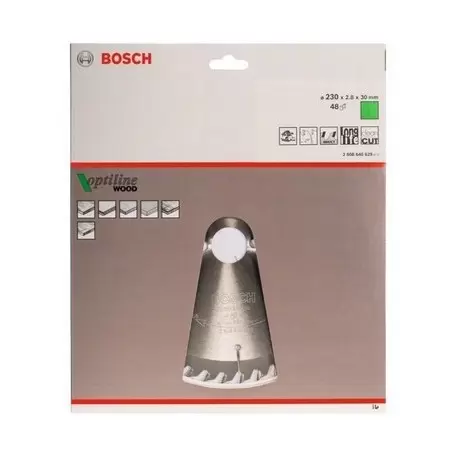 تیغه اره گردبر 230 میلی متر بوش (48 دندانه ای - قطر سوراخ 30 میلی متر)