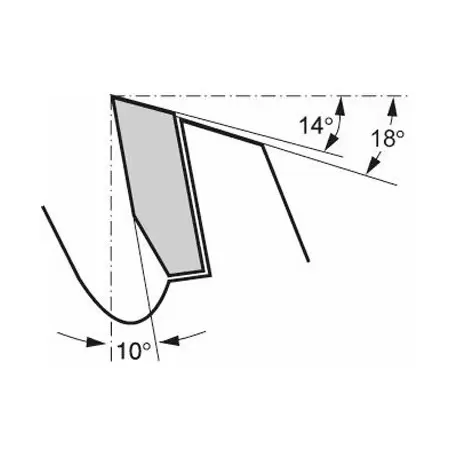 تیغه اره گردبر 254 میلی متر بوش (80 دندانه ای-قطر سوراخ 30 میلی متر)