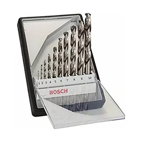 ست 10 عددی مته فلز (2607010535) بوش