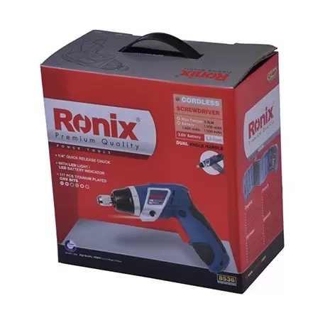 دریل پیچگوشتی شارژی 8536 رونیکس