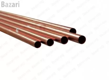 لوله مسی شاخه سایز 1/8-1 کد 47-0 (ضخامت 1.2 میلی متر)
