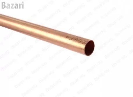 لوله مسی شاخه سایز 1/8-1 کد 60-0 (ضخامت 1.5 میلی متر)