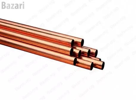 لوله مسی شاخه سایز 3/8-1 کد 60-0 (ضخامت 1.5 میلی متر)