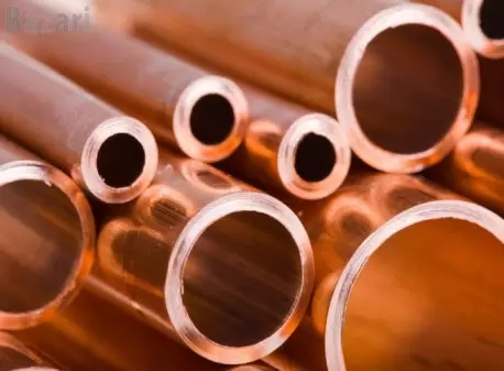 لوله مسی شاخه سایز 5/8-1 کد 60-0 (ضخامت 1.5 میلی متر)