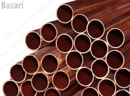 لوله مسی شاخه سایز 5/8-1 کد 60-0 (ضخامت 1.5 میلی متر)