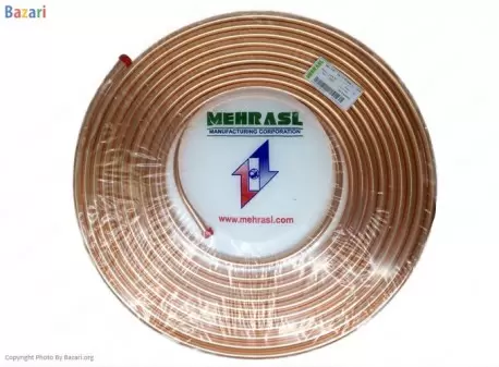 لوله مسی کلاف 15 متری سایز 16 - 5/8 اینچ کد 30-0 مهراصل