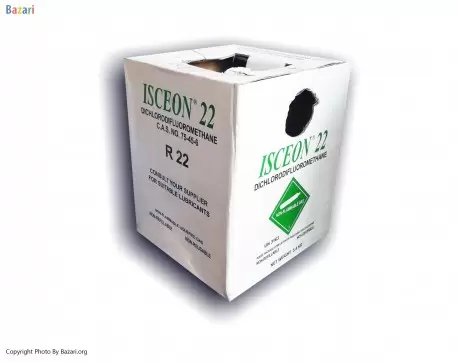 گاز مبرد کولر گازی R22 ایسکون ISCEON