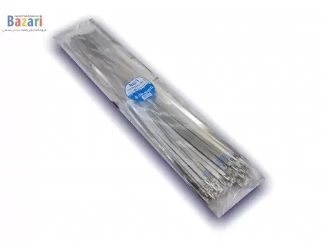 بست کمربندی استیل 304 سایز 60 سانتی متر عرض 7.9 ان اس اس (NSS)