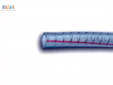 شیلنگ آبنما فنر دار سایز 3/8 اینچ مواد غذایی سه خط