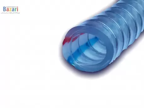 شیلنگ آبنما فنر دار سایز 3/8 اینچ مواد غذایی سه خط