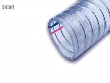 شیلنگ آبنما فنر دار سایز 1 اینچ مواد غذایی سه خط