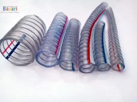 شیلنگ آبنما فنر دار سایز 2 اینچ مواد غذایی سه خط