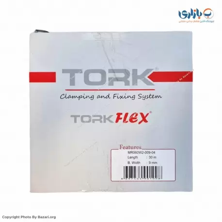 بست فلزی 30 متری 9 میلی متر گالوانیزه ترک (TORK)