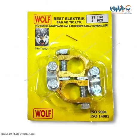 سرباطری برنجی سواری ولف (WOLF)