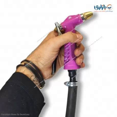 آب پاش شیلنگ 3 کاره سر برنجی