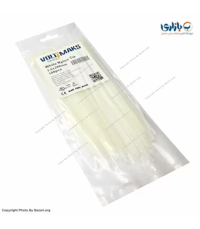 بست کمربندی 20 سانتی متر عرض 3.6 ولتی مکس (VOLTIMAKS)