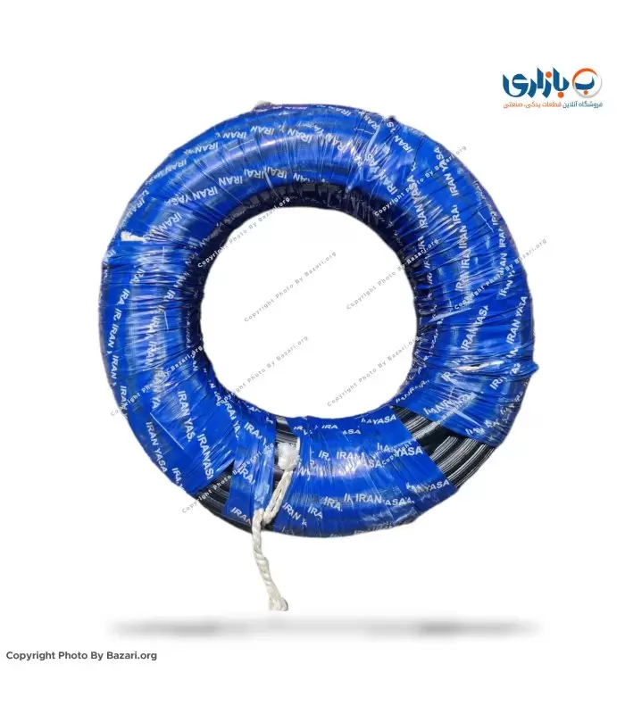 شیلنگ 1/2 اینچ دو لایه نخدار استاندارد پکیج ایران یاسا (IRAN YASA)