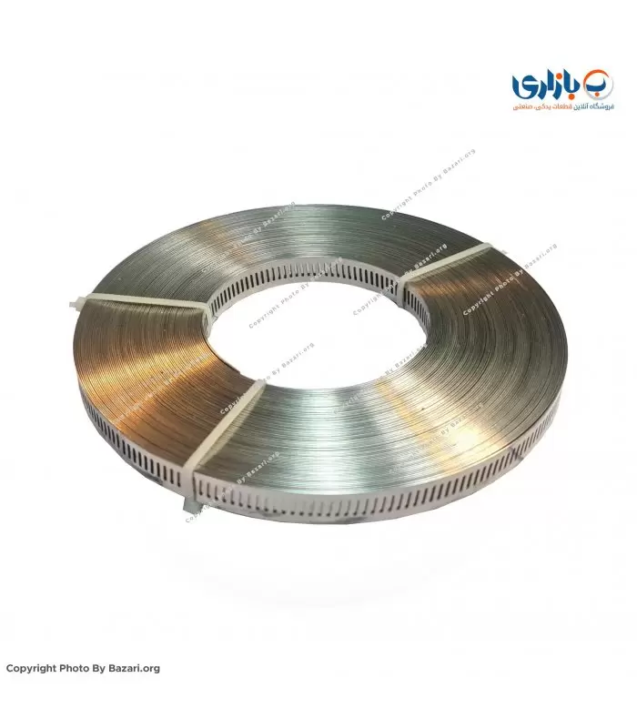 بست فلزی 30 متری استیل همراه با 50 قفل KEEPZ