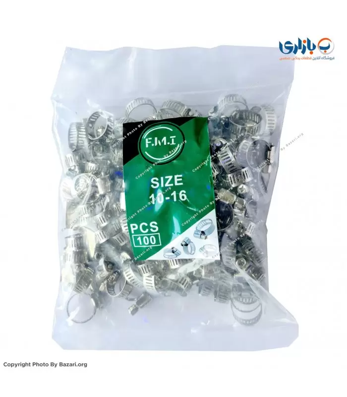 بست فلزی 5/8 اینچ | سایز 16-10 اف ام آی (FMI)