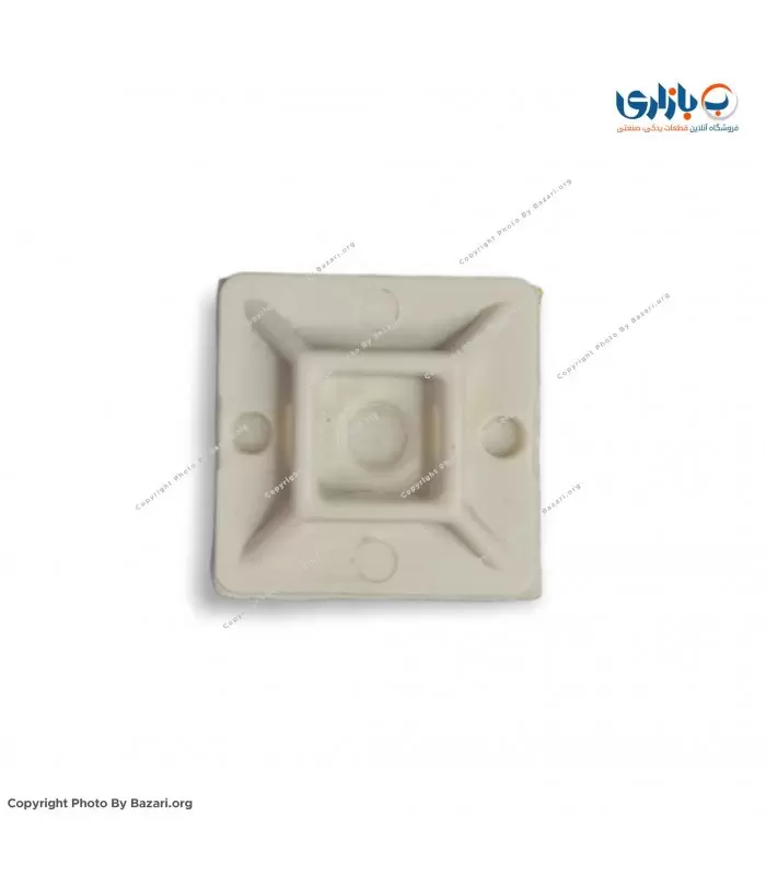 پایه بست کمربندی چسب دار 28x28 کوشا