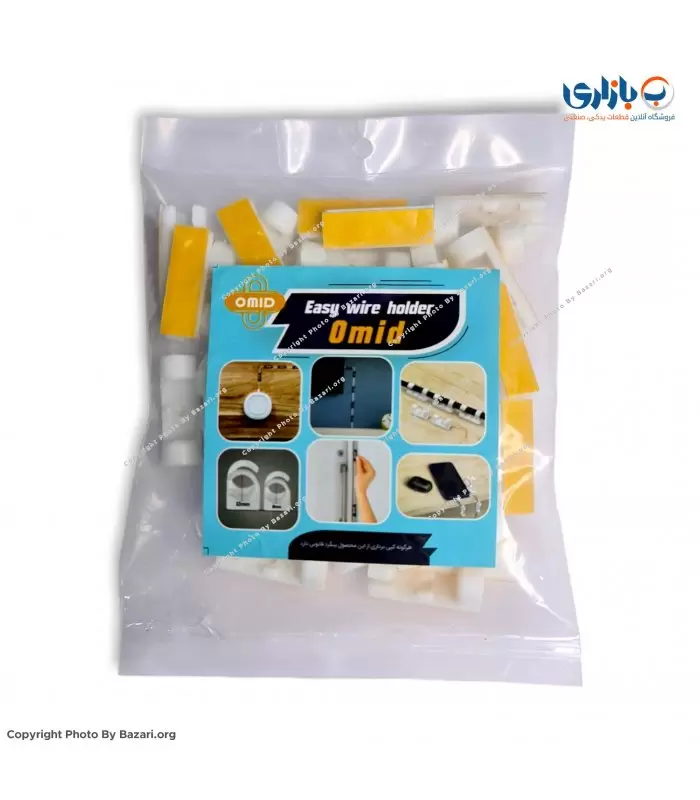پایه چسب دار کابل 12 امید