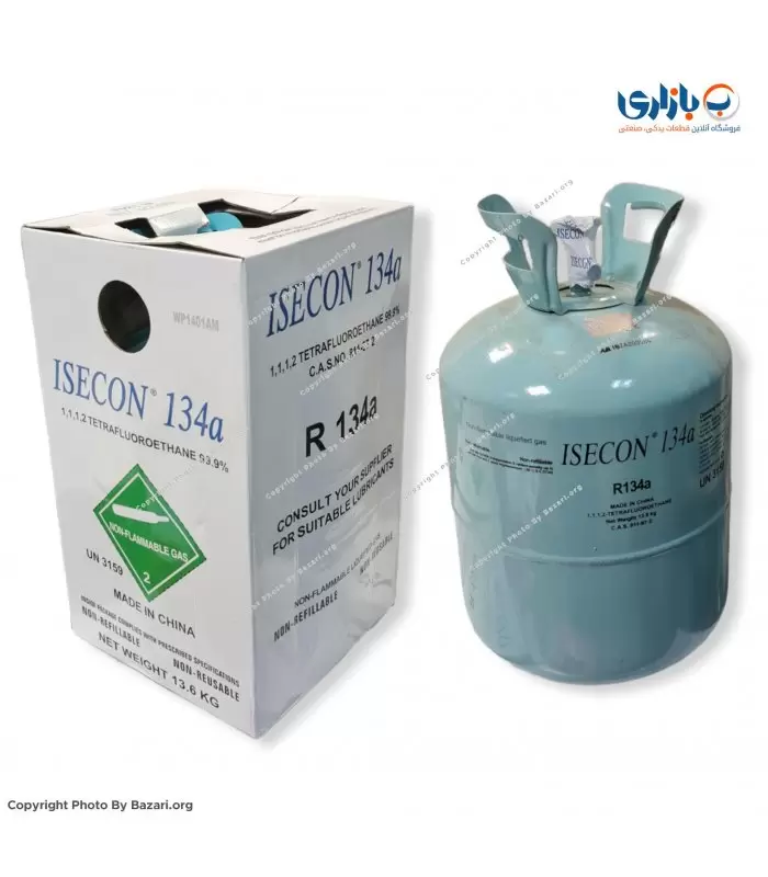 گاز مبرد تهویه مطبوع R134A ایسکون ISCEON