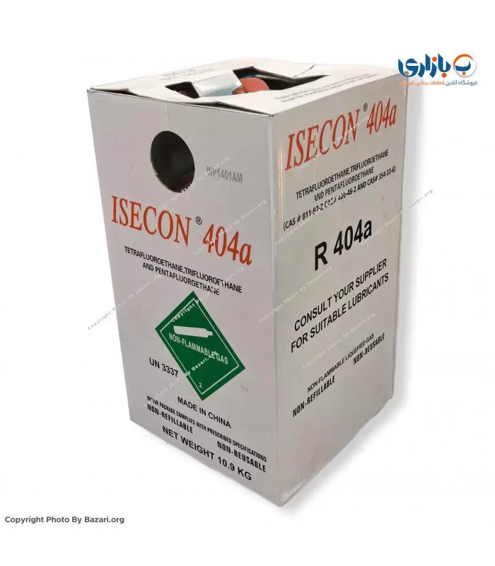 گاز مبرد یخچال R404A ایسکون ISCEON