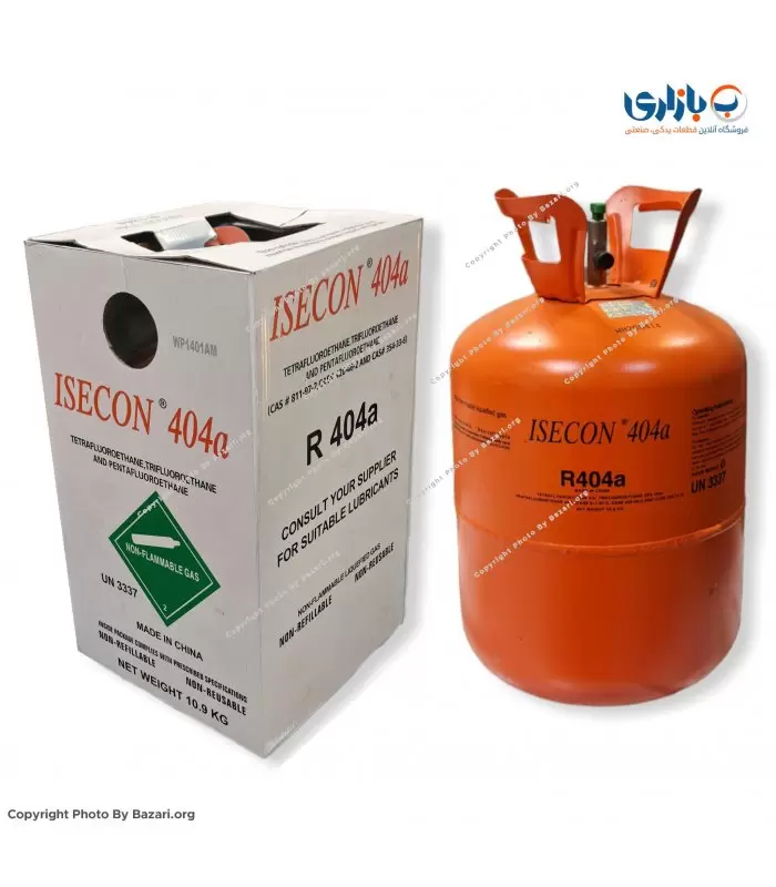 گاز مبرد یخچال R404A ایسکون ISCEON