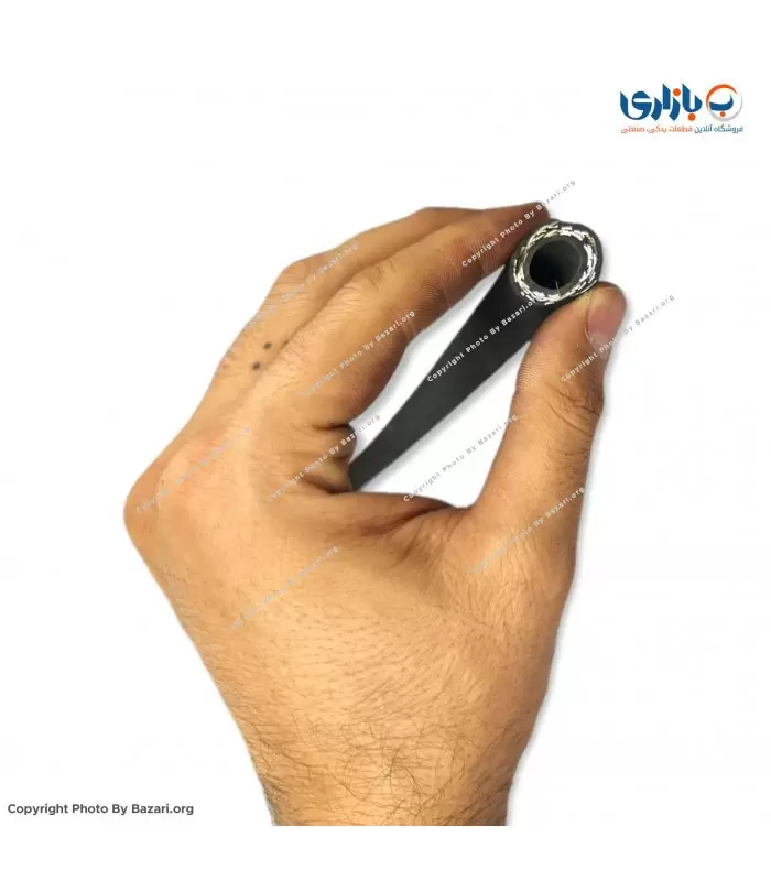 شیلنگ هیدرولیک دو لا سیم سایز 3/8 اینچ