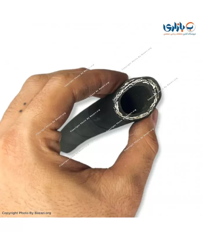 شیلنگ هیدرولیک دو لا سیم سایز 5/8 اینچ