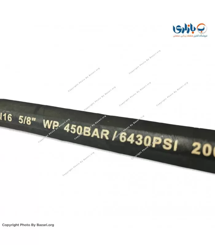 شیلنگ هیدرولیک چهار لا سیم سایز 5/8 اینچ