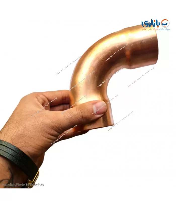 زانو مسی 90 درجه سایز  1/8-2 اینچ