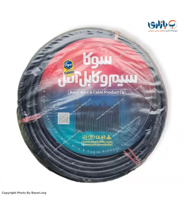 کابل افشان 5x2/5 آمل سوکا (SOKA)