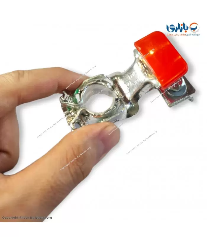 سرباطری اهرمی سواری پژو 206 و 207 فابریک گیره ای ایمن (Imen)