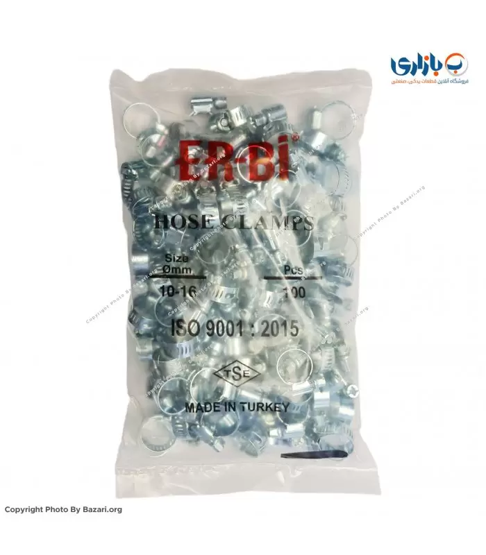 بست فلزی 5/8 اینچ | سایز 16-10 اربی (ER-BI)