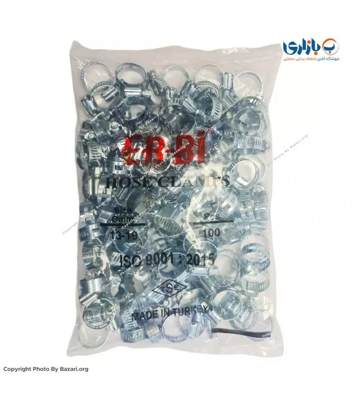 بست فلزی 3/4 اینچ | سایز 19-13 اربی (ER-BI)