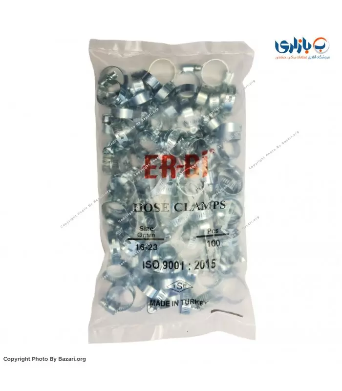 بست فلزی 1 اینچ | سایز 25-18 اربی (ER-BI)