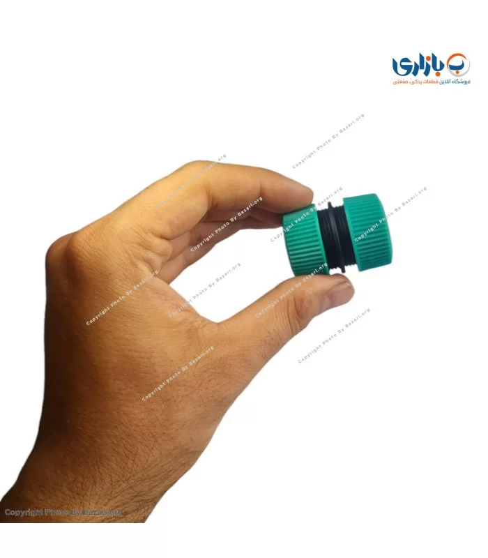 رابط پلاستیکی شیلنگ مهره دار 1/2 اینچ