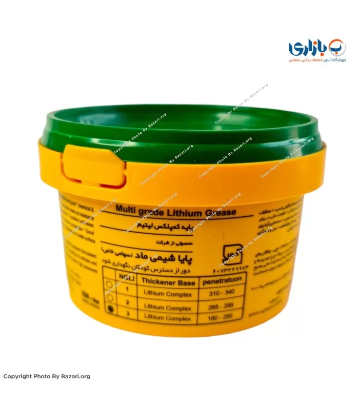 گریس لیتیومی نسوز یانماز 250 گرم YANMAZ GREASE