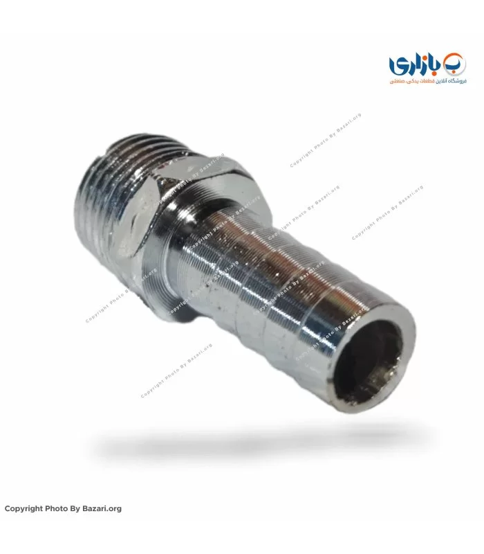 سرشیلنگی آهن کروم 1/2 اینچ شیلنگ 2