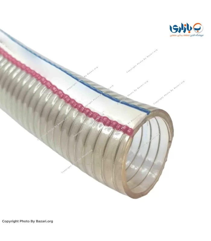 شیلنگ آبنما فنر دار سایز 2 اینچ مواد غذایی سه خط